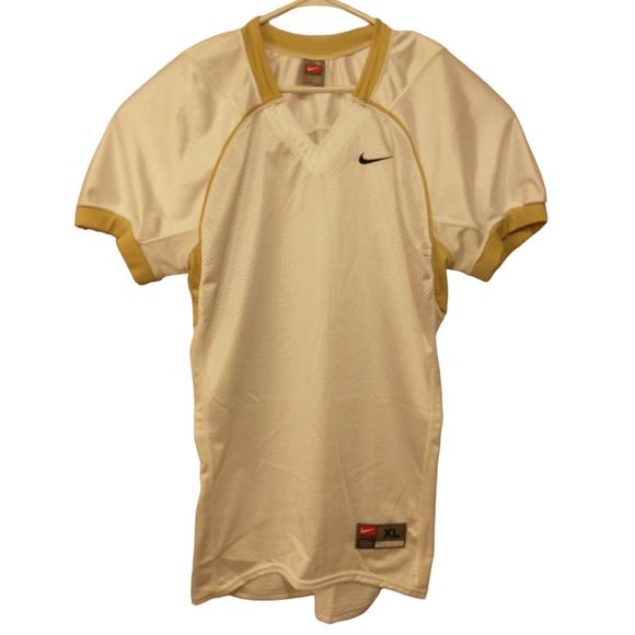 Nike vintage tshirt jersey mens Xl Xlarge white short sleeve football 90s - Picture 1 of 10